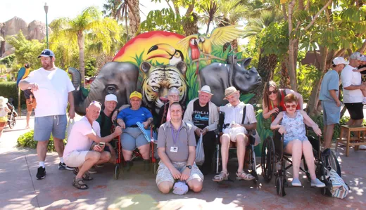 A Spiral group on a respite holiday
